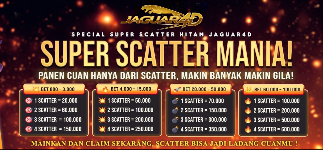 SELAMAT DATANG DI JAGUAR4D